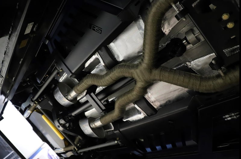 Design Engineering 010133 Titanium Exhaust Heat Wrap with LR Technology, 1" x 100' Roll - Image 3